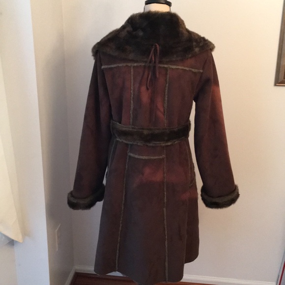 Monroe & Main Jackets & Blazers - Monroe & Main faux fur jacket vintage